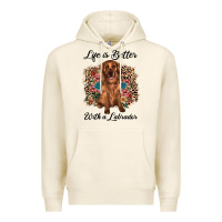 Tofu life is better with a labrador Premium Hoodie - JahusDesignShop