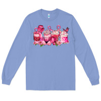 Colony Blue cancer coffee cups Long Sleeve Tee - LillyAllenDesigns