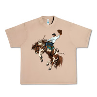 Burro american paint horse rodeo cowboy Urban Heavy Tee - MaliasSmallBusiness