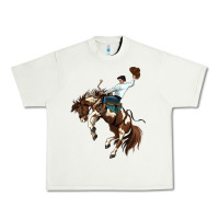 Pistachio american paint horse rodeo cowboy Urban Heavy Tee - MaliasSmallBusiness