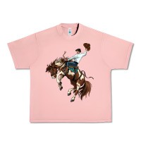 Salmon american paint horse rodeo cowboy Urban Heavy Tee - MaliasSmallBusiness