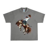 Tornado american paint horse rodeo cowboy Urban Heavy Tee - MaliasSmallBusiness