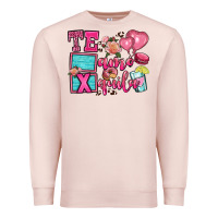 Pale Pink te amo te quila Premium Sweatshirt - OliviaCreatesArt