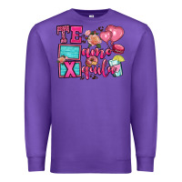 Purple te amo te quila Premium Sweatshirt - OliviaCreatesArt