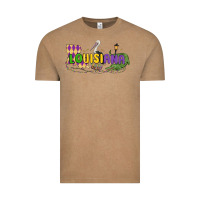 Vintage Coffee louisiana mardi gras Vintage Tee - MaliasSmallBusiness