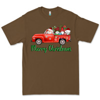 Cacao merry christmas truck gnomes Premium Tee - AdoDesignShop