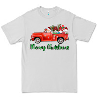 Dove Grey merry christmas truck gnomes Premium Tee - AdoDesignShop