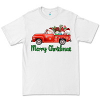White merry christmas truck gnomes Premium Tee - AdoDesignShop