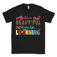 Black its a beautiful day for learning Classic Tee - NancyCooperArtShop