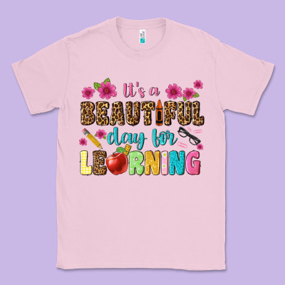Its A Beautiful Day For Learning Classic Tee Designed By Nancycooperartshop