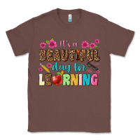 Chestnut its a beautiful day for learning Classic Tee - NancyCooperArtShop