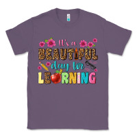 Lavender its a beautiful day for learning Classic Tee - NancyCooperArtShop