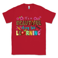 Red its a beautiful day for learning Classic Tee - NancyCooperArtShop