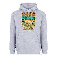 Heather Grey Western Mama can cooler Mother's Day Heavyweight Hoodie - HowdyJamesFarm