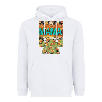 White Western Mama can cooler Mother's Day Heavyweight Hoodie - HowdyJamesFarm