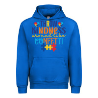Cobalt Throw kindness around like confetti Urban Hoodie - CowhideDigitalArt