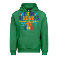 Emerald Throw kindness around like confetti Urban Hoodie - CowhideDigitalArt