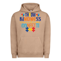 Pigment Burro Throw kindness around like confetti Urban Hoodie - CowhideDigitalArt