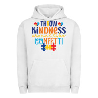 Pigment Lunar Rock Throw kindness around like confetti Urban Hoodie - CowhideDigitalArt