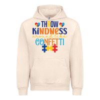 Sandshell Throw kindness around like confetti Urban Hoodie - CowhideDigitalArt