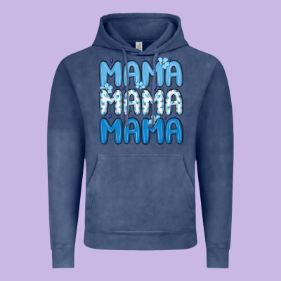 Valentines Day Mama Vintage Hoodie Designed By Maliassmallbusiness