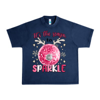 Navy it's the season to sparkle Urban Heavy Tee - MaliasSmallBusiness