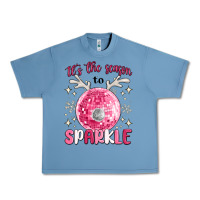 Pebble Blue it's the season to sparkle Urban Heavy Tee - MaliasSmallBusiness