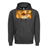 Charcoal Heather gobble til you wobble Zipper Hoodie - TumblerDesignByShophia