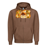 Chestnut gobble til you wobble Zipper Hoodie - TumblerDesignByShophia
