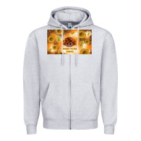 Heather Grey gobble til you wobble Zipper Hoodie - TumblerDesignByShophia