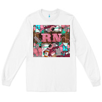 White rn Long Sleeve Tee - LillyAllenDesigns