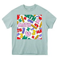 Arona math seamless pattern Heavy Core Tee - BundleAndBundleShop