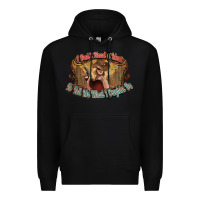 Black I don't need a man Cowgirl western Premium Hoodie - HowdyJamesFarm