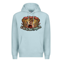 Blue Mist I don't need a man Cowgirl western Premium Hoodie - HowdyJamesFarm