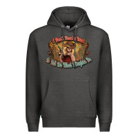 Charcoal Heather I don't need a man Cowgirl western Premium Hoodie - HowdyJamesFarm