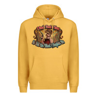 Mustard I don't need a man Cowgirl western Premium Hoodie - HowdyJamesFarm