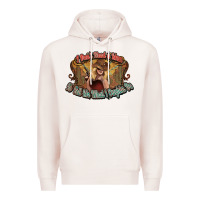 Pale Pink I don't need a man Cowgirl western Premium Hoodie - HowdyJamesFarm