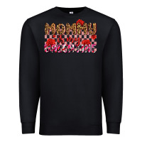 Black mommy is my valentine olıvıa Premium Sweatshirt - OliviaCreatesArt