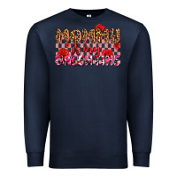Navy mommy is my valentine olıvıa Premium Sweatshirt - OliviaCreatesArt