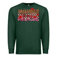 Sports Green mommy is my valentine olıvıa Premium Sweatshirt - OliviaCreatesArt