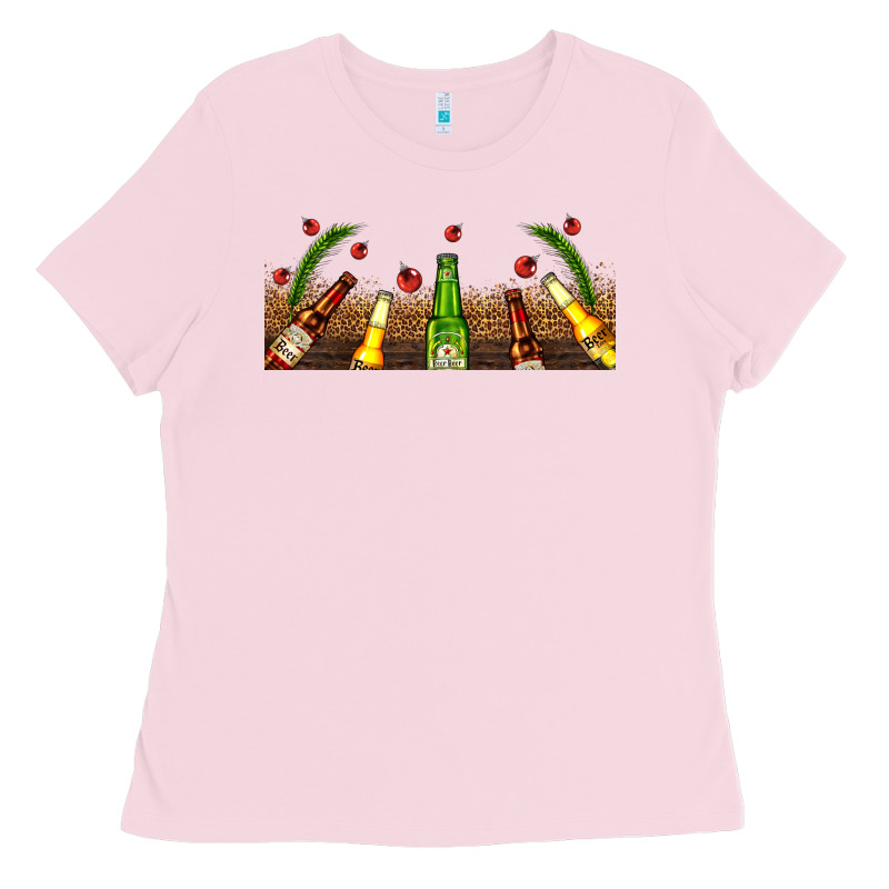 Beer Party For Christmas Ladies Tee by AdoDesignShop | Teevron