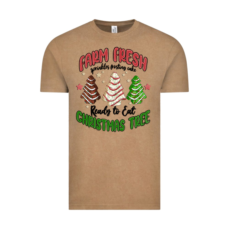 Farm Fresh Christmas Tree Vintage Tee by MaliasSmallBusiness | Teevron