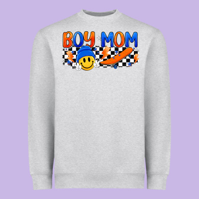 Boy Mom Heavyweight Sweatshirt Designed By Artiststas