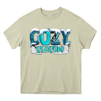 Mossy cozy season with snowman ado Heavy Core Tee - AdoDesignShop