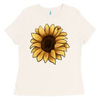 Bone sunflower Ladies Tee - JahusDesignShop