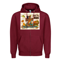 Burgundy fall for jesus he never leaves Zipper Hoodie - TumblerDesignByShophia