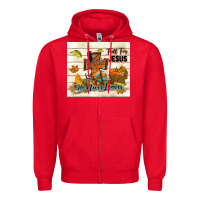 Red fall for jesus he never leaves Zipper Hoodie - TumblerDesignByShophia