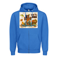 True Royal fall for jesus he never leaves Zipper Hoodie - TumblerDesignByShophia