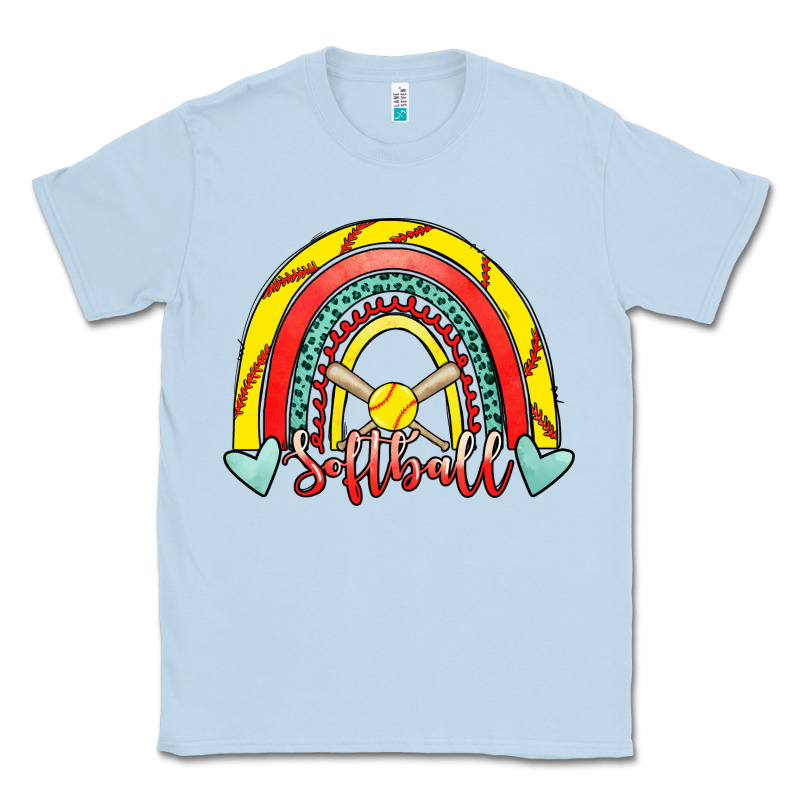 Softball Rainbow Classic Tee by RanaPortraitStore | Teevron