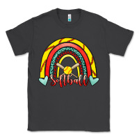 Smoke Softball Rainbow Classic Tee - RanaPortraitStore